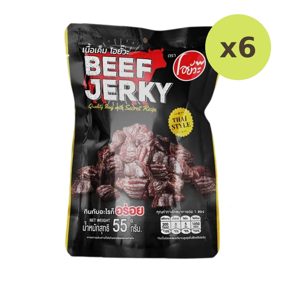 O-yua Salty Beef Quality With Secret Recipe 55g