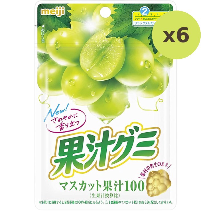 Meiji Juicygummy Muscat