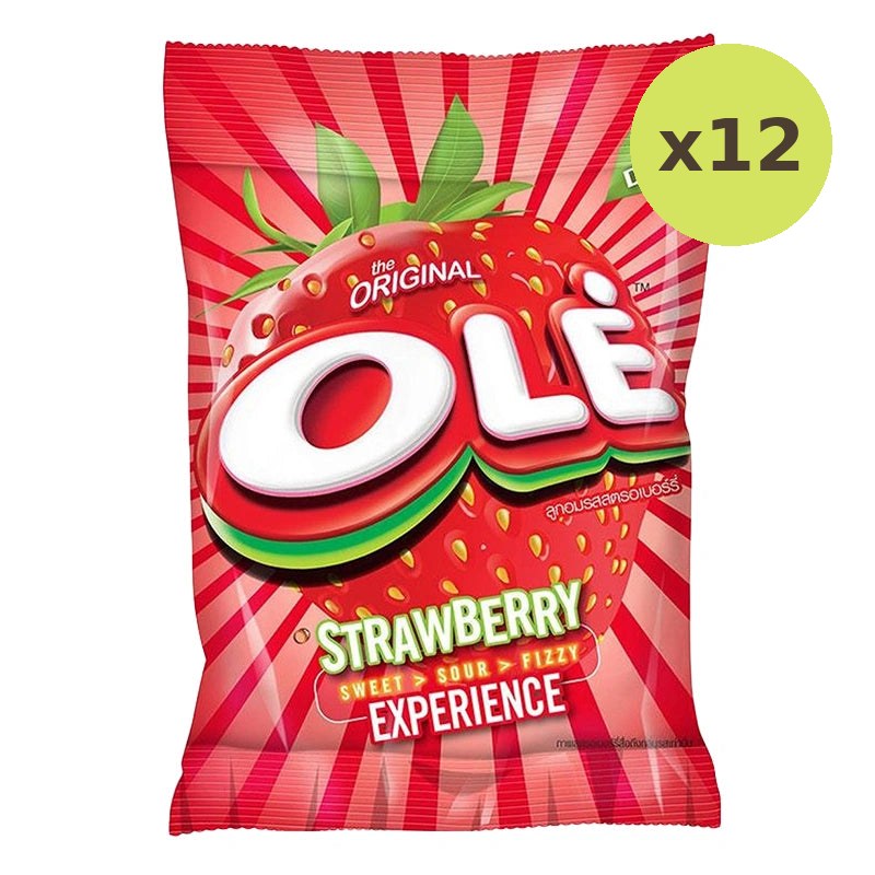 OLE Candy Strawberry Flavoured 100 Tablet
