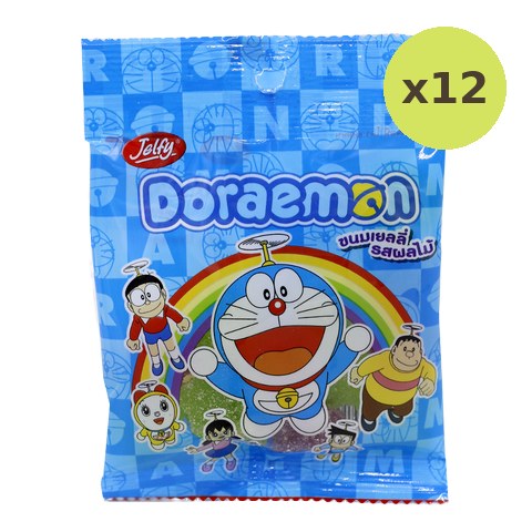 Jelfy Doraemon Jelly Fruity Flavor