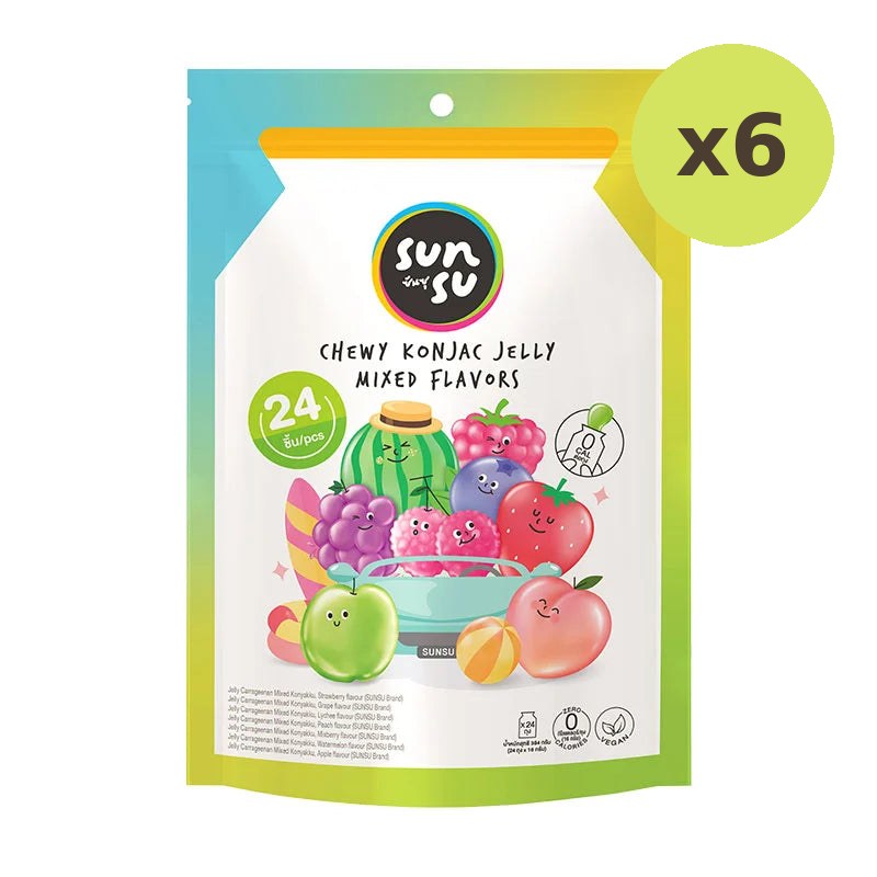 Sunsu Jelly Mixed Flavor 384g