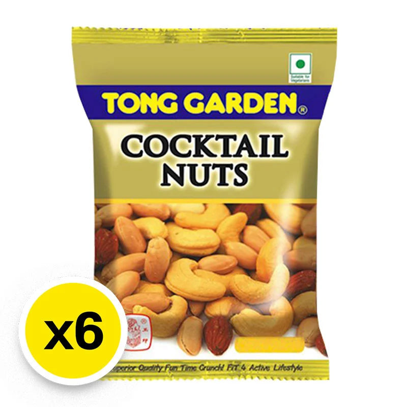Tong Garden Cocktail Nuts 40g x6