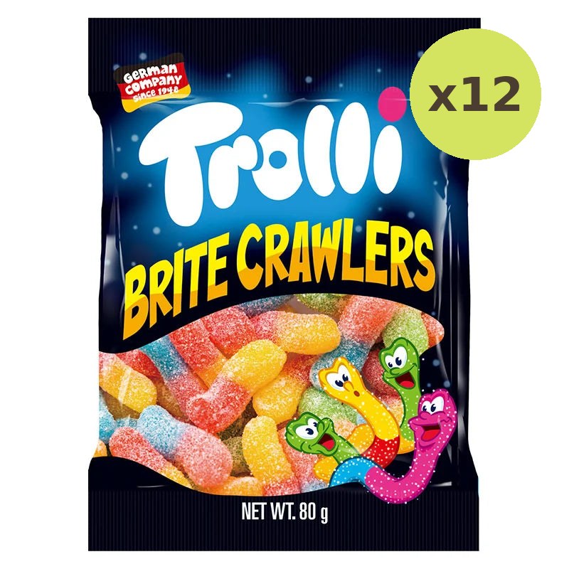 Trolli Gummy Brite Crawlers 80g