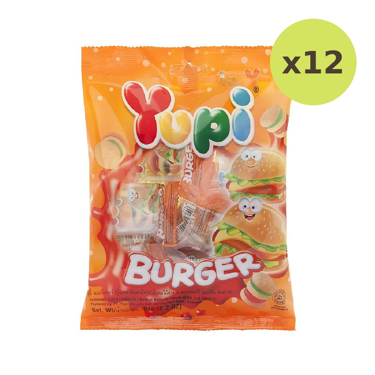 Yupi Gummy Mini Burger