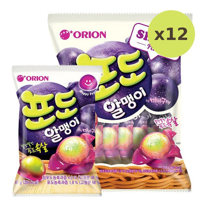 Orion Grape Ball Jelly 216g