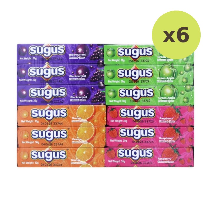 Sugus Mixed Fruit Flavored Candy Bar Type 360g
