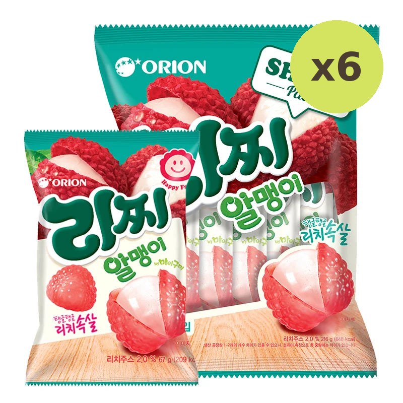 Orion Lychee Ball Jelly 216g