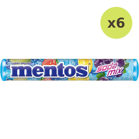 Mentos Soda Mix Chewy Candies