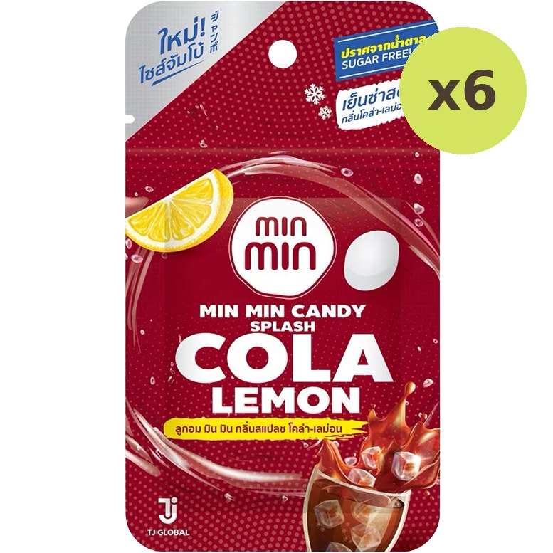 Min Min Cola Lemon Candy