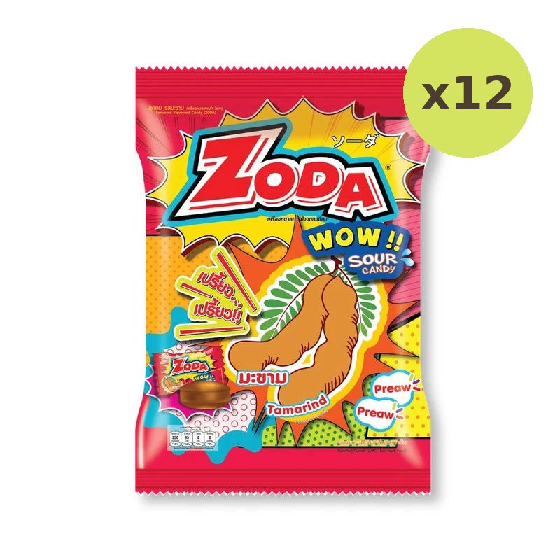 Zoda WOW Sour Candy Tamarind 87.5g