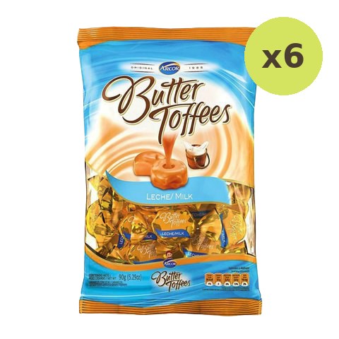 Arcor Butter Toffees Milk