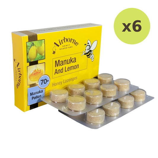 Airborne Manuka And Lemon Lozenges