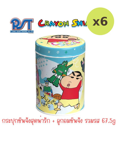Shinchan Crayon Candy Mixed Flavors Cola Lime Soda Tamarind And
