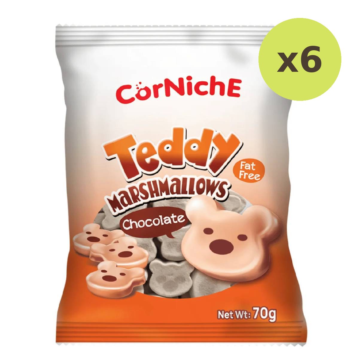 Corniche Chocolate Teddy Marshmallows