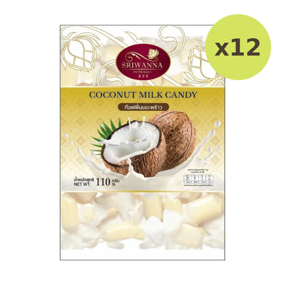 Sriwanna Coconut Flavored Milk Candy 110g