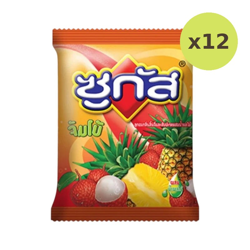 Sugus Jumbo Lychee&Pineapple