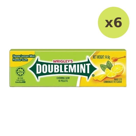 Doublemint Chewing Gum Honey Lemon Scent 14.6g