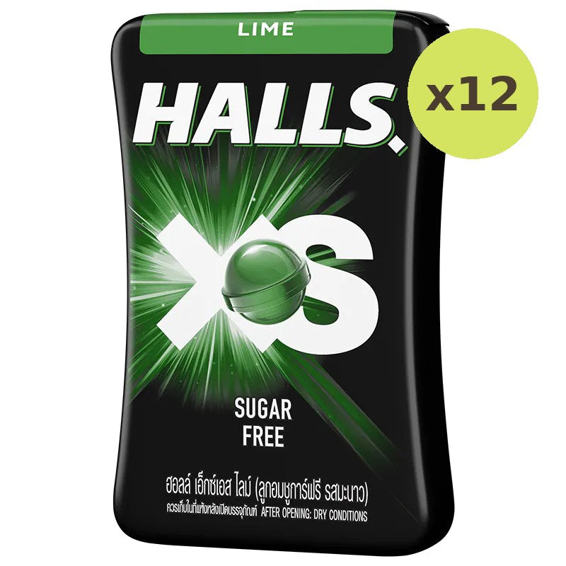 Halls Xs Lime Candy