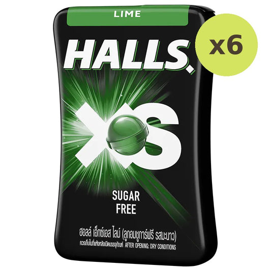 Halls Xs Lime Candy