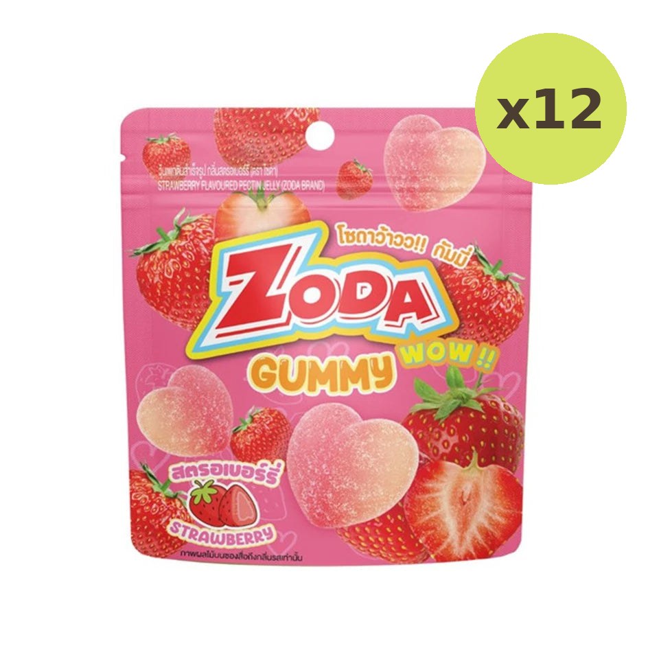 Zoda Wow Gummy Strawberry Flavor 45g