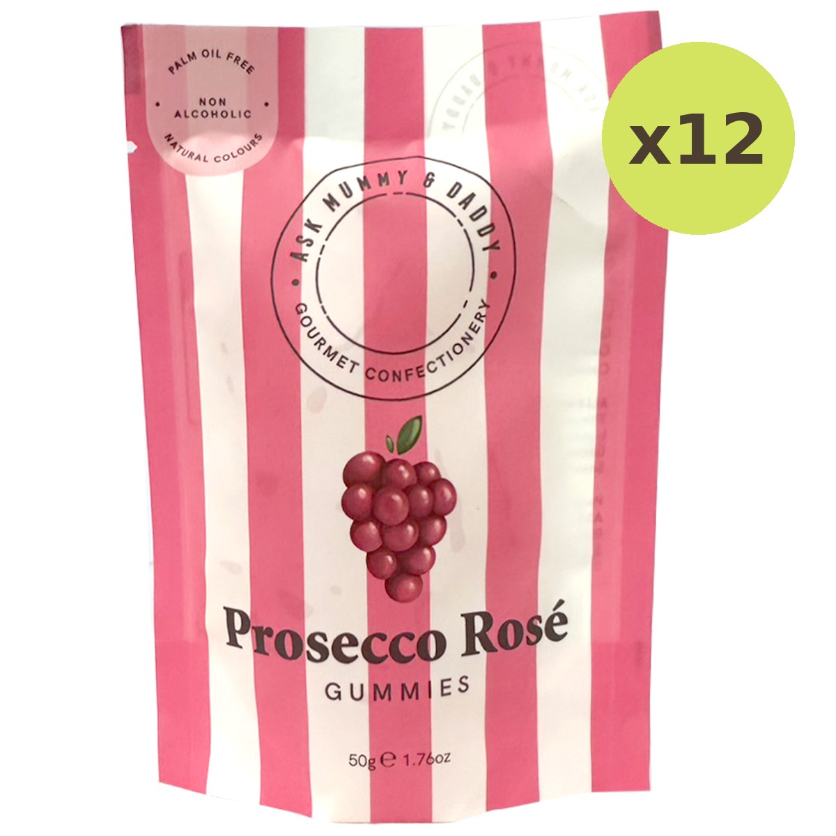 Ask Mummy & Daddy Prosecco Rose Gummies