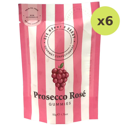 Ask Mummy & Daddy Prosecco Rose Gummies