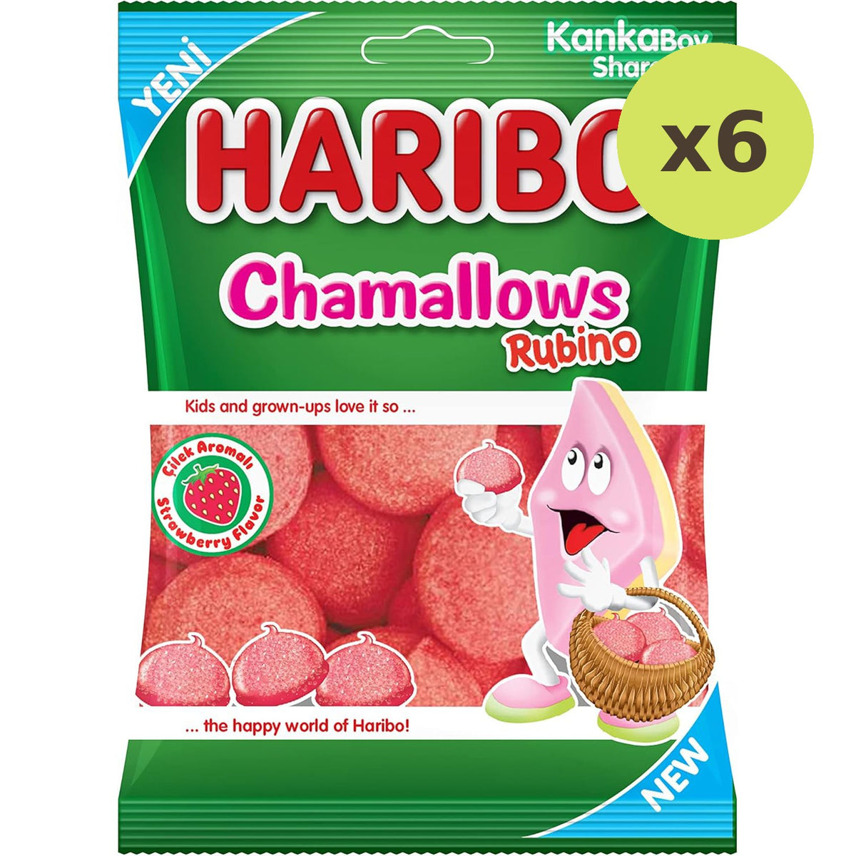 Haribo Chamallows Rubino