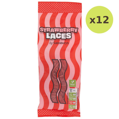 Sainsbury's Strawberry Laces Sweets