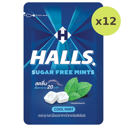 Halls Sugar Free Mints Cool Mint
