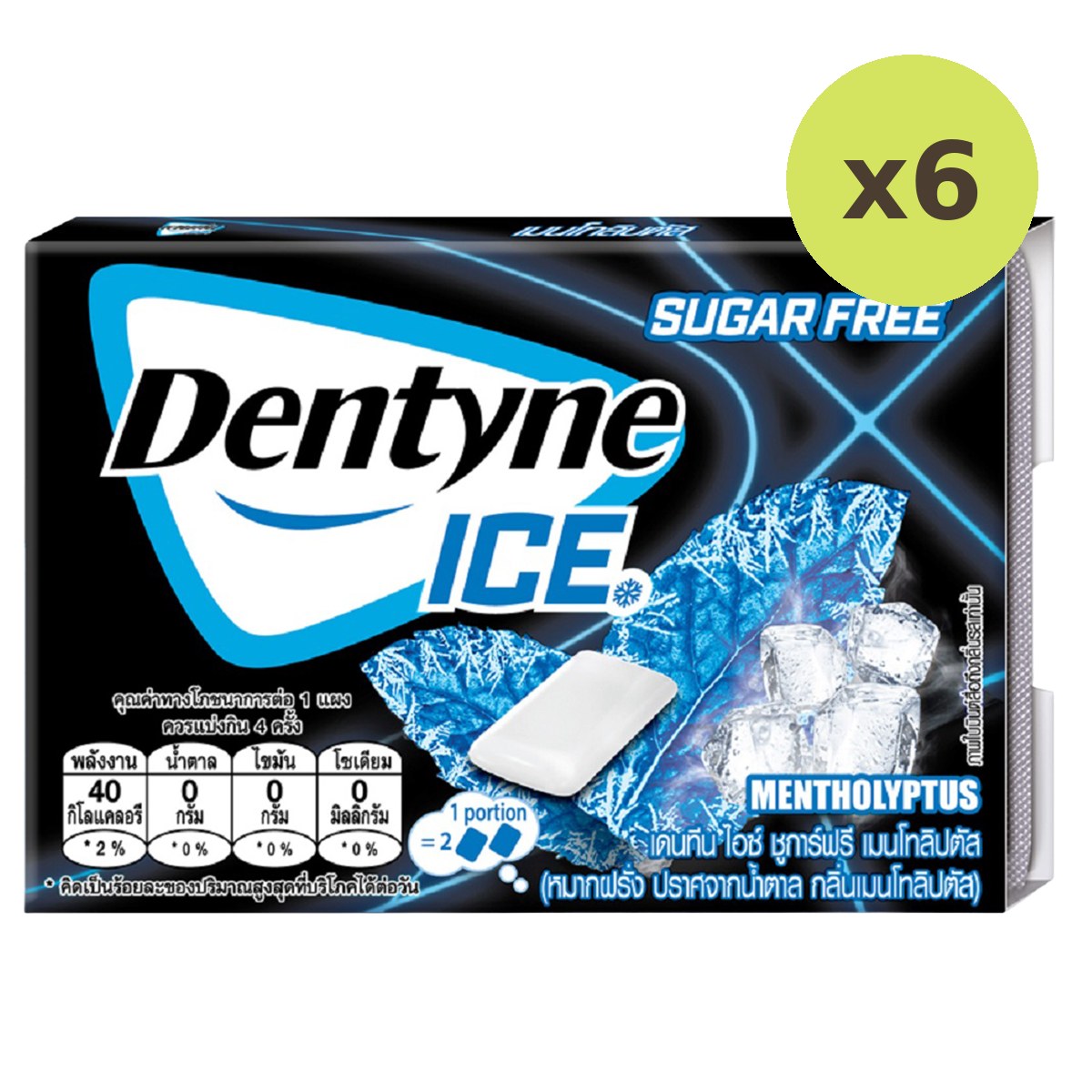 Dentyne Ice Sugar Free Mentholyptus