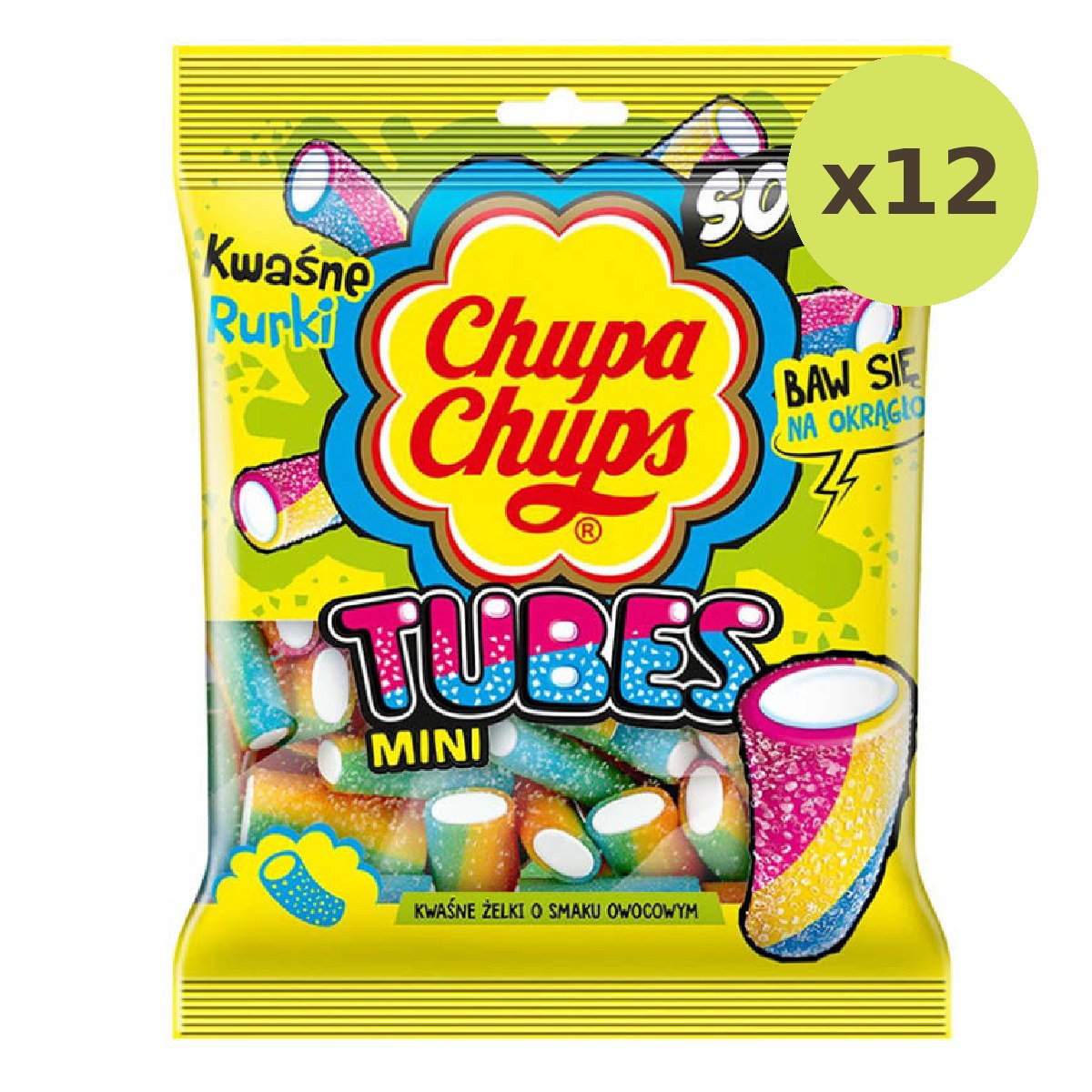 Chupa Chups Sour Tubes