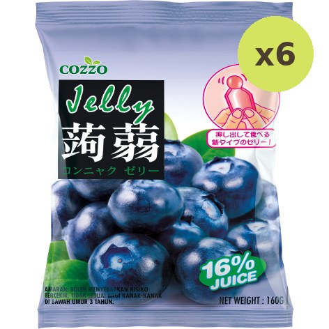 Cozzo Konnyaku Jelly Blueberry