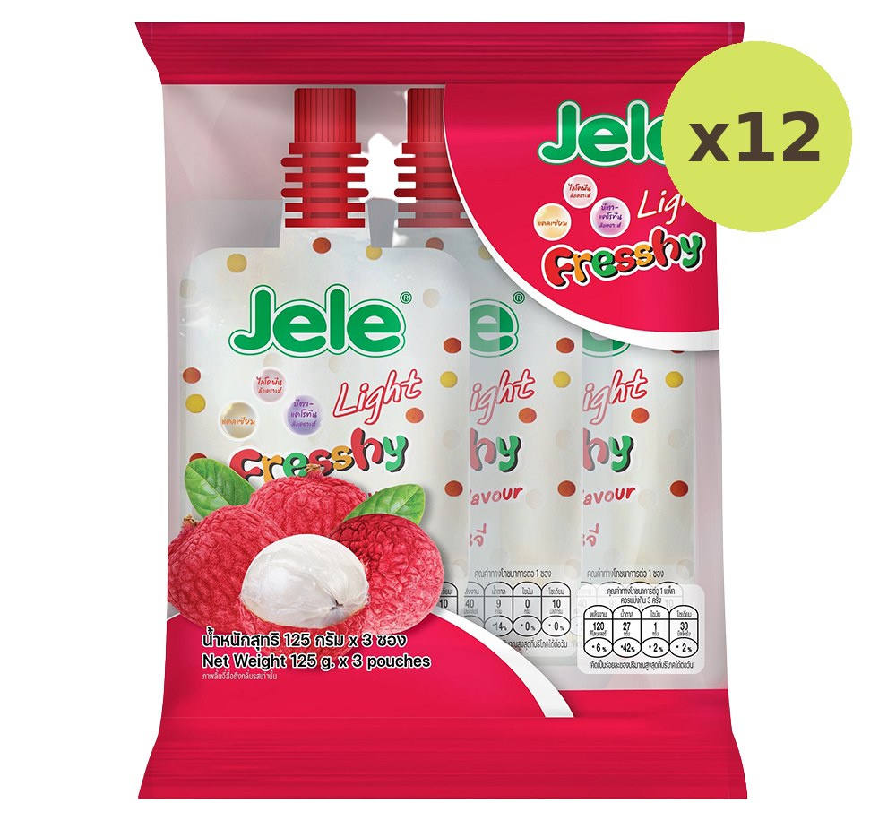 Jele Light Fresshy Lychee Flavor