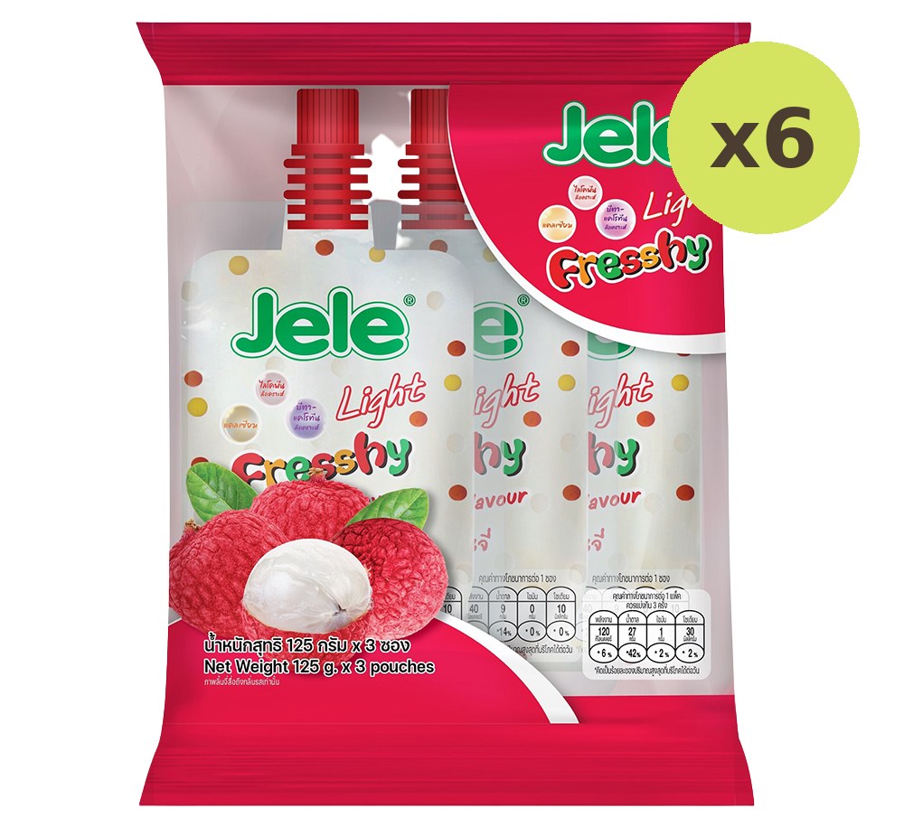 Jele Light Fresshy Lychee Flavor