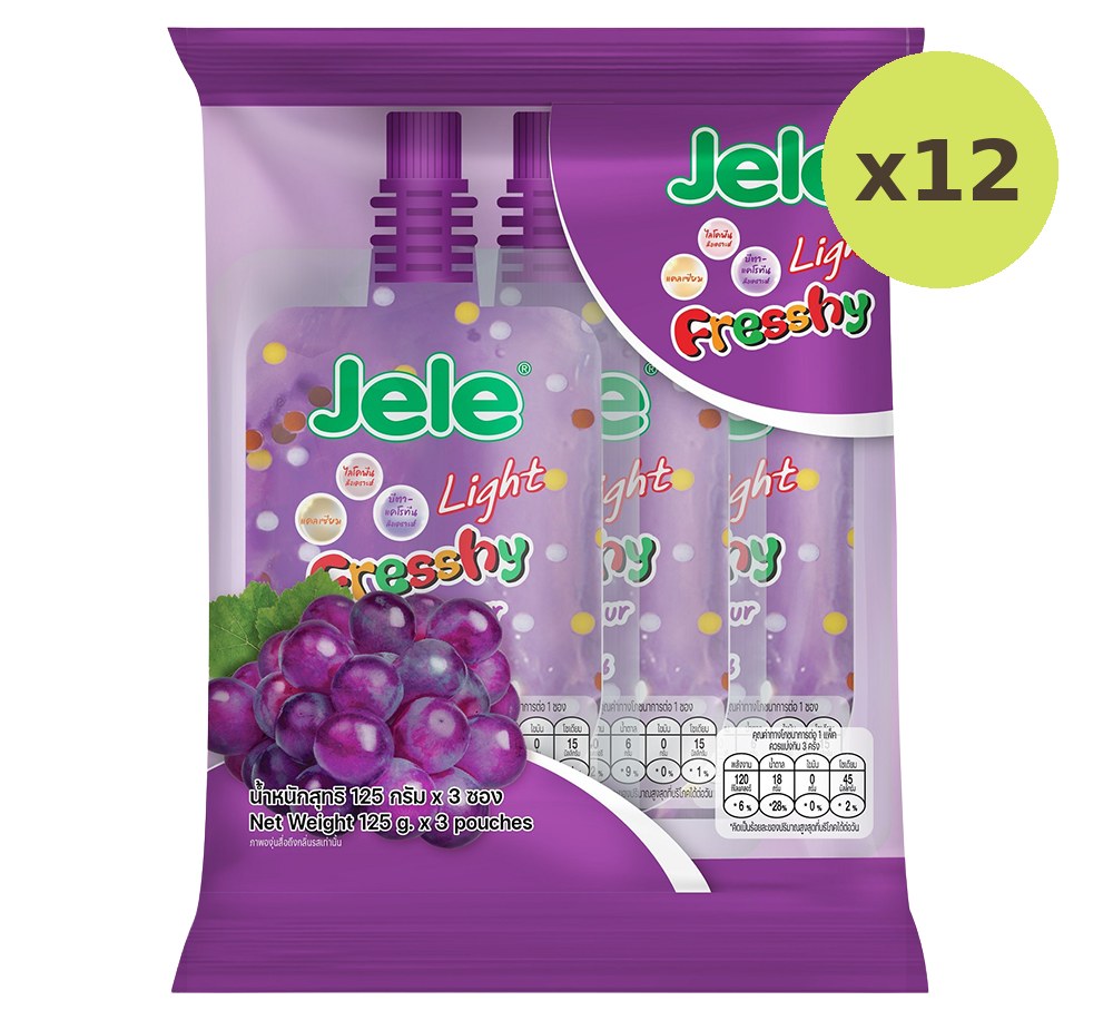 Jele Light Fresshy Grape Flavour