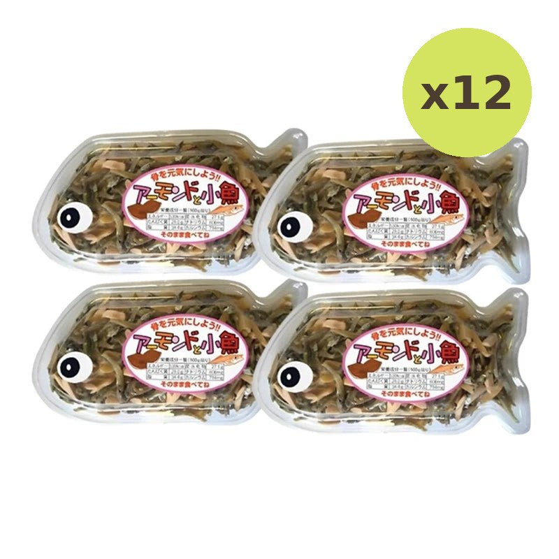 Okabe Setouchi Almond With Japanese Kozakana Sardine And Sesame