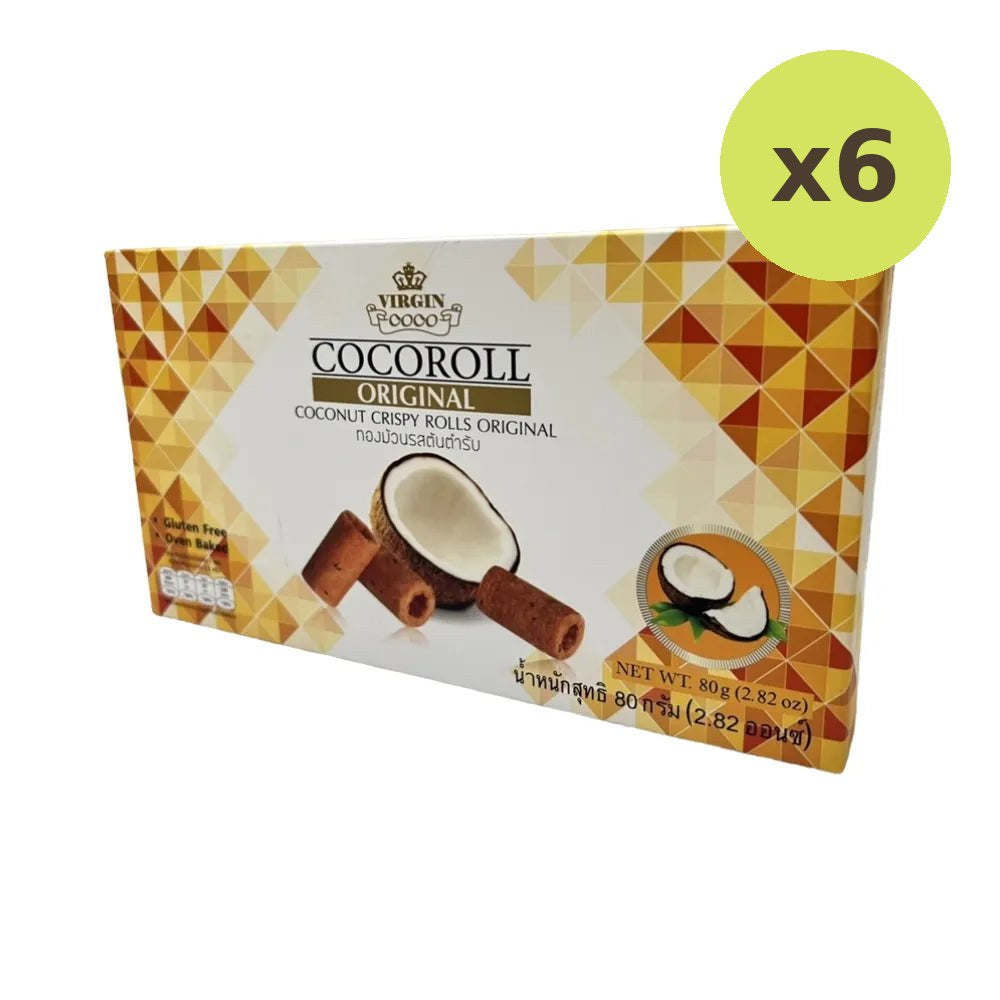 Virgin CoCo Coconut Crispy Roll 80g