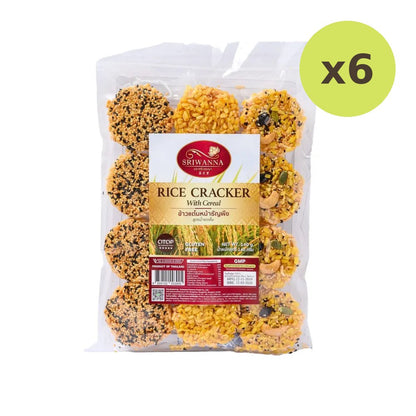 Sriwanna Rice Cracker With Cereal 140g