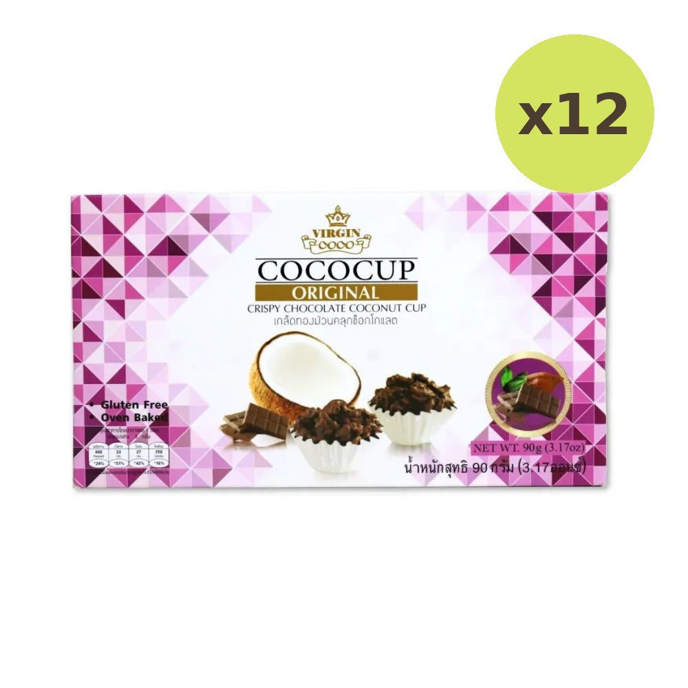Virgin CoCo Crispy Chocolate Coconut Cup 90g