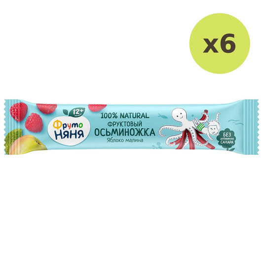 Frutonanny Fruit Stick Apple & Rasberry