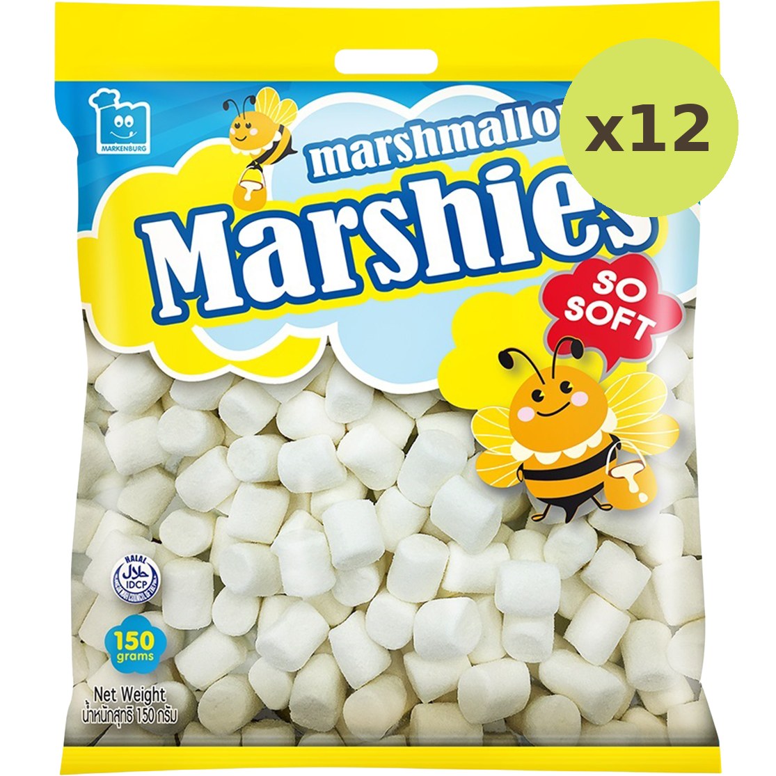 Markenburg Marshies Mini White Marshmallows