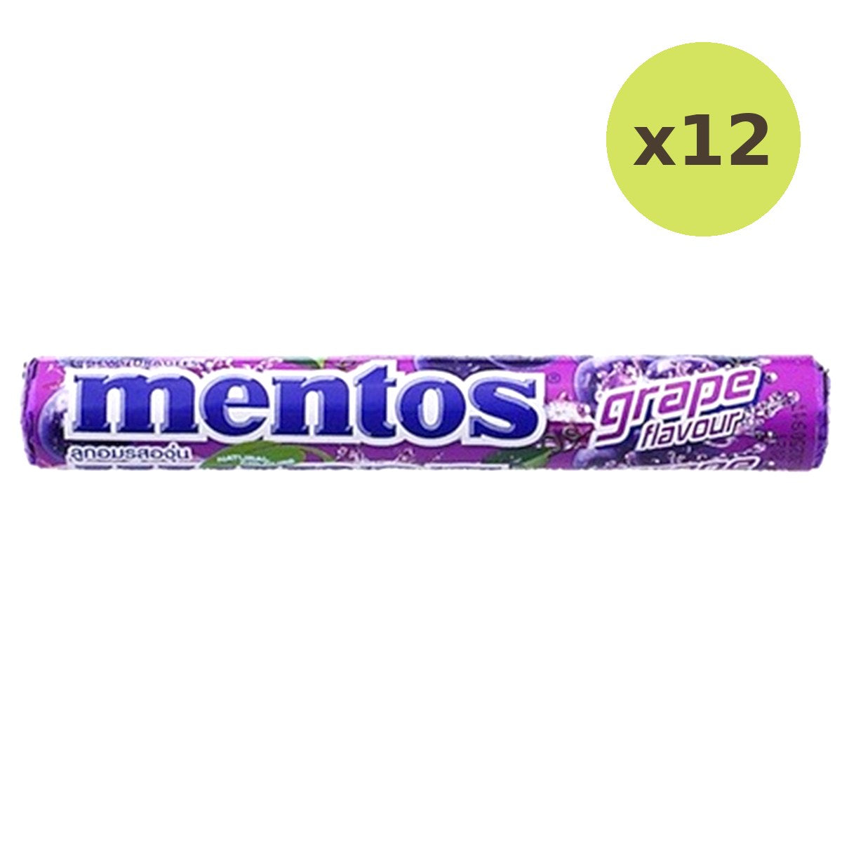 Mentos Grape Flavour