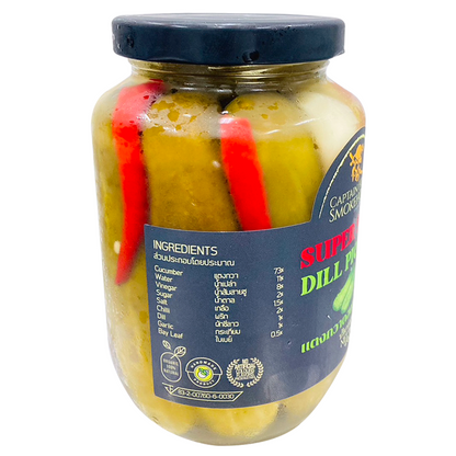 Captain Hook's Spicy Dill Pickles