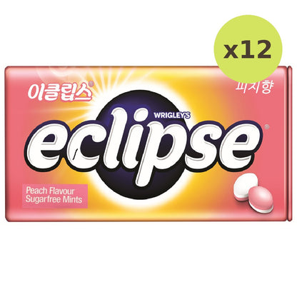Wrigleys Eclipse Sugarfree Mints : Peach Flavor