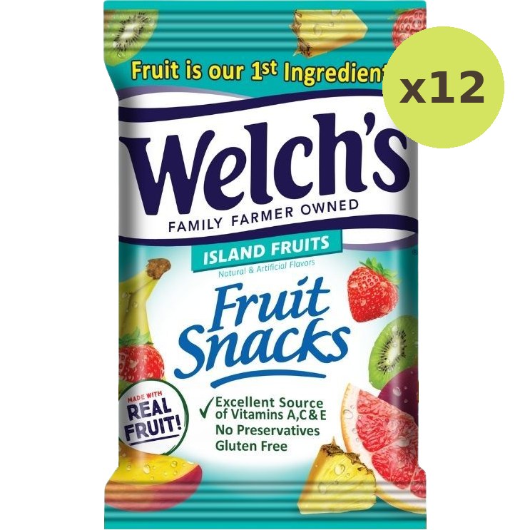 Welch's Fruit Snacks Island Fruits