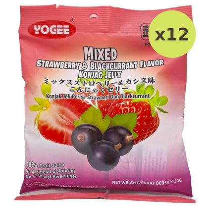 Yogee Mixed Strawberry & Blackcurrant Jelly