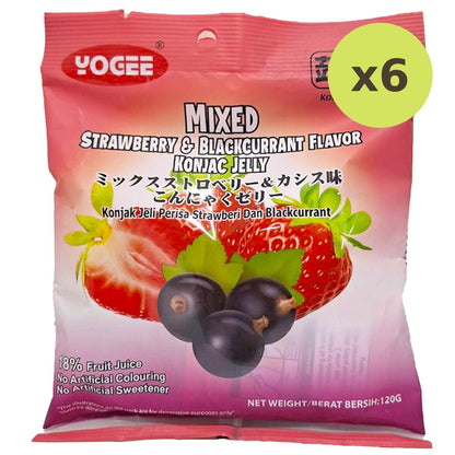 Yogee Mixed Strawberry & Blackcurrant Jelly