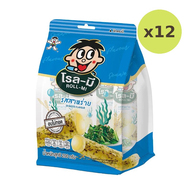 Want Roll-Mi Rice Roll Seaweed Flavour 200g