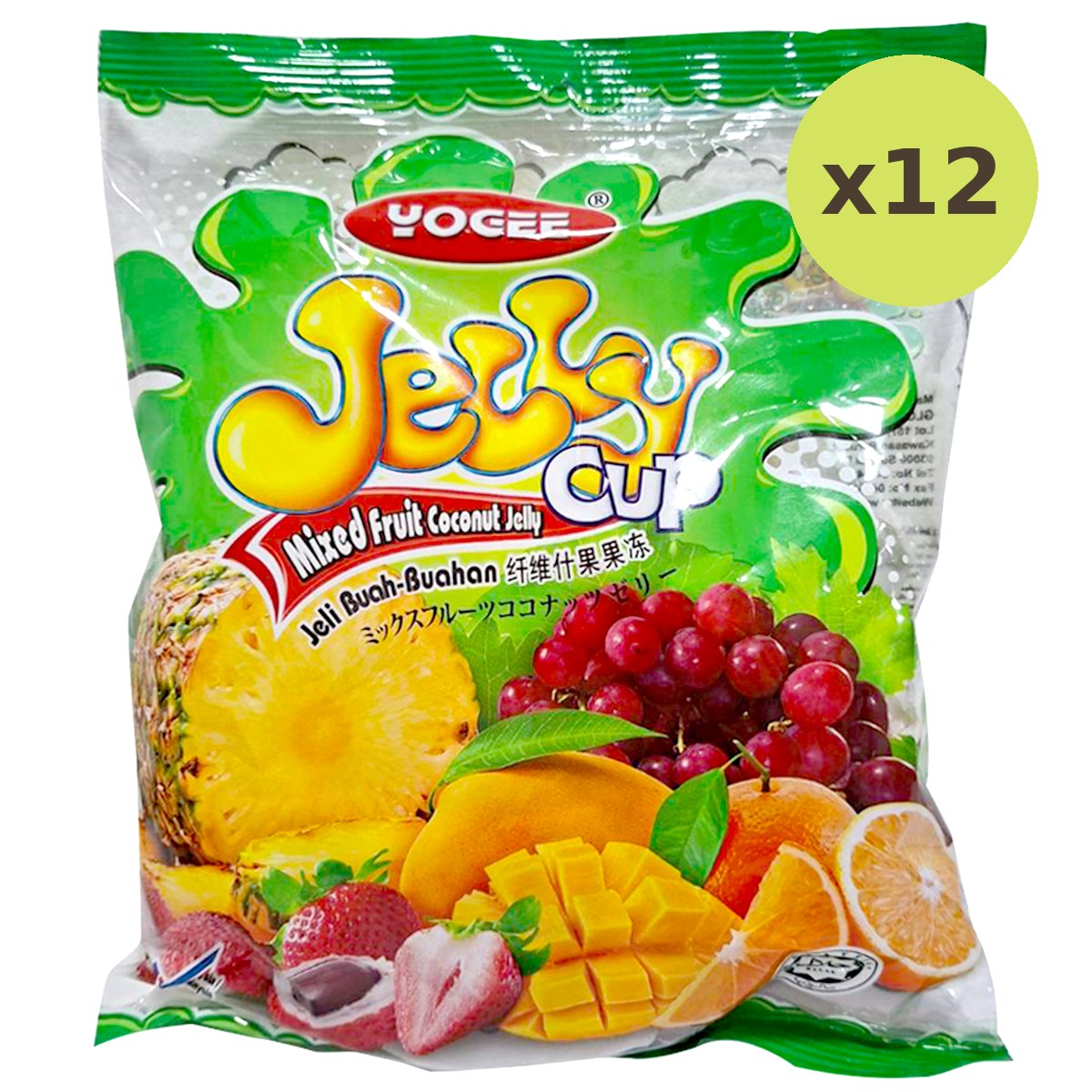 Yogee Mixed Fruit Coconut Jelly