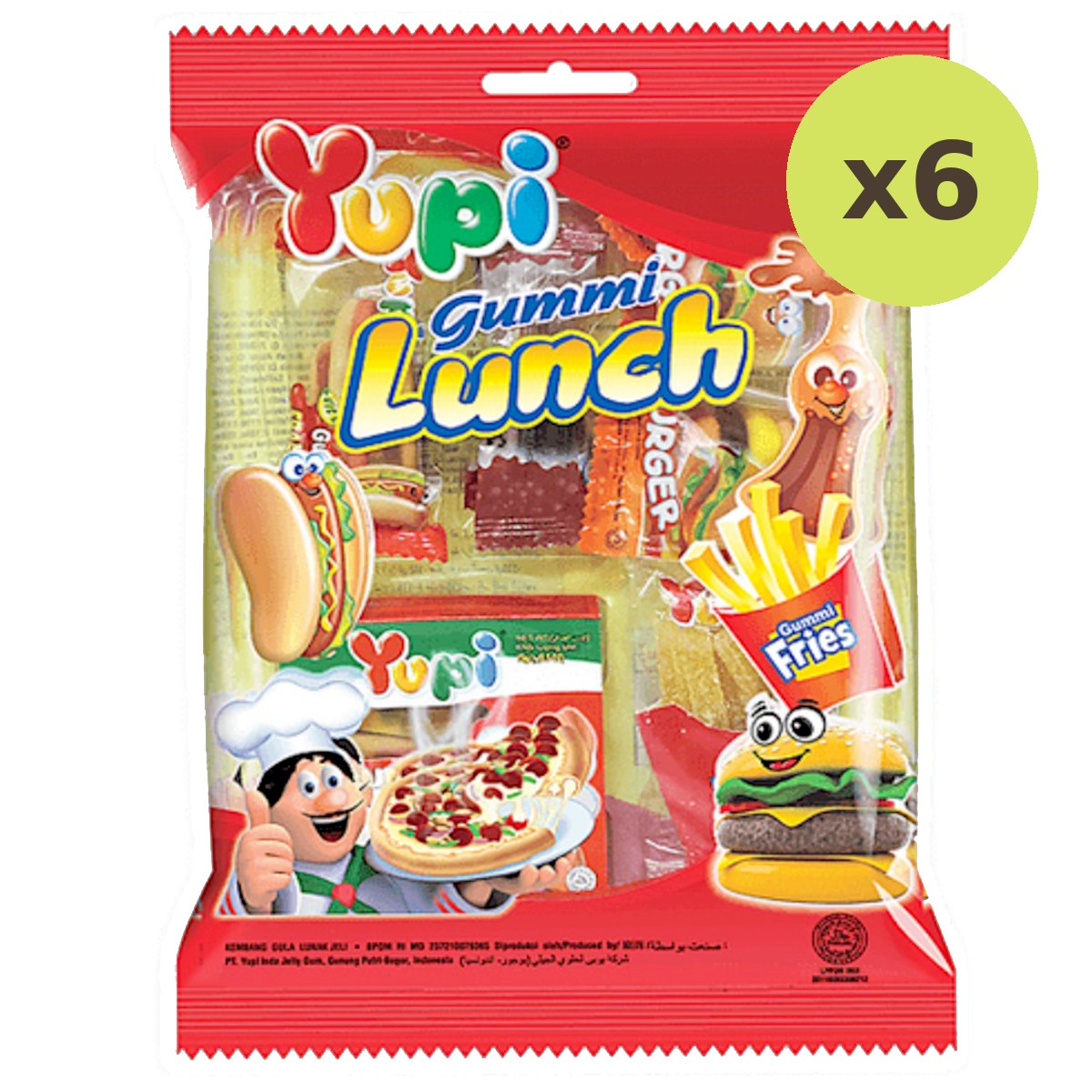 Yupi Gummy Lunch